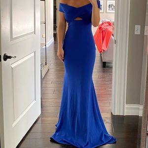 NEW Jovani Royal Blue Mermaid Gown HOMECOMING